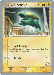 Team Aqua's Electrike (53/95) (Blaziken Tech - Chris Fulop) [World Championships 2004] | Good Games Cannington