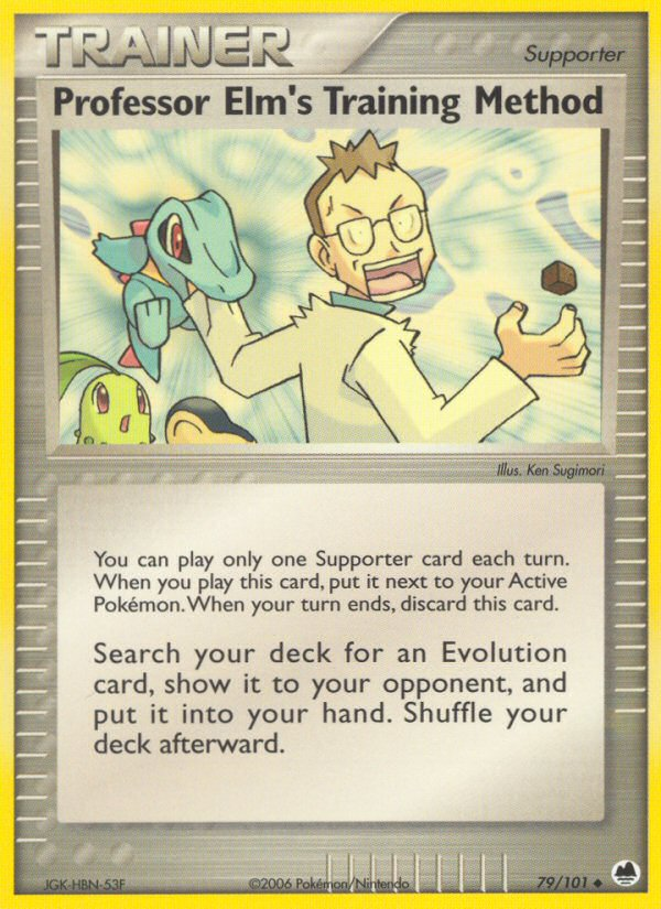Professor Elm's Training Method (79/101) [EX: Dragon Frontiers] | Good Games Cannington