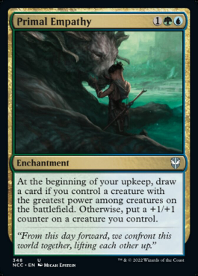 Primal Empathy [Streets of New Capenna Commander] | Good Games Cannington