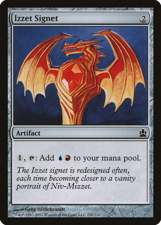Izzet Signet [Commander 2011] | Good Games Cannington