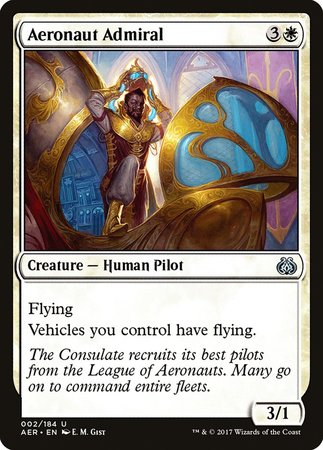 Aeronaut Admiral [Aether Revolt] | Good Games Cannington