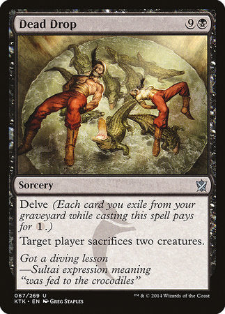 Dead Drop [Khans of Tarkir] | Good Games Cannington