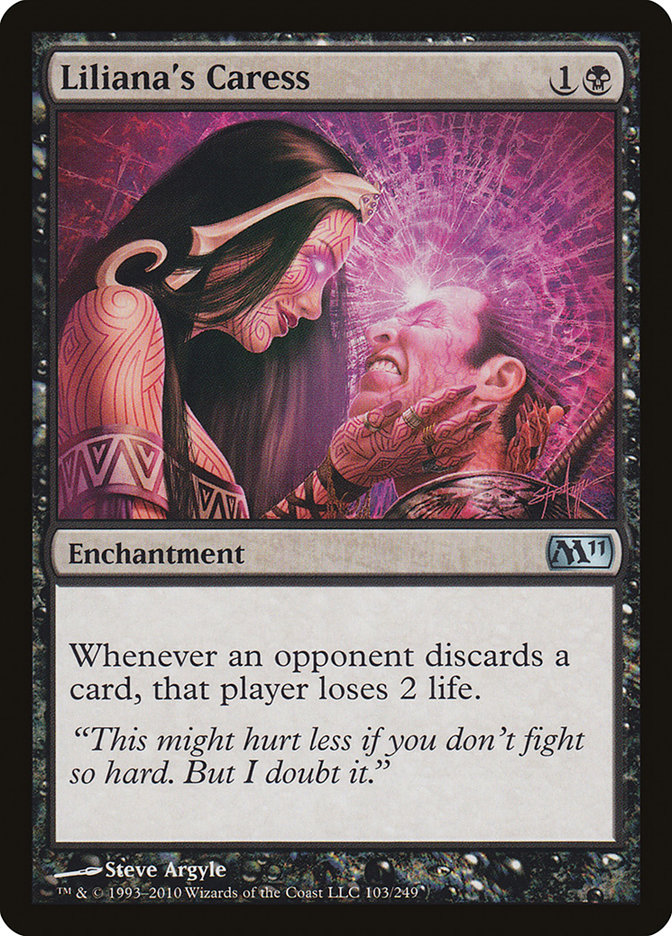 Liliana's Caress [Magic 2011] | Good Games Cannington