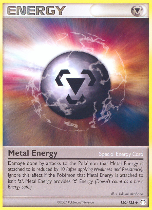 Metal Energy (120/123) [Diamond & Pearl: Mysterious Treasures] | Good Games Cannington