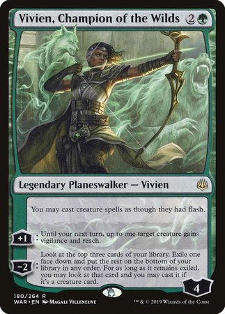 Vivien, Champion of the Wilds [War of the Spark] | Good Games Cannington