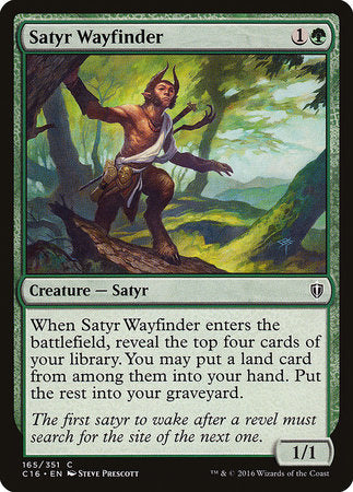Satyr Wayfinder [Commander 2016] | Good Games Cannington
