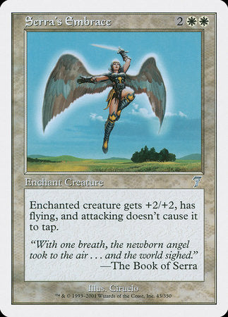 Serra's Embrace [Seventh Edition] | Good Games Cannington