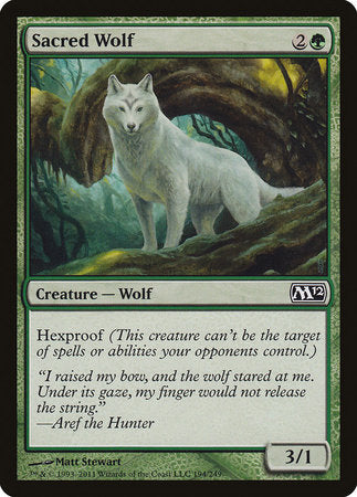 Sacred Wolf [Magic 2012] | Good Games Cannington