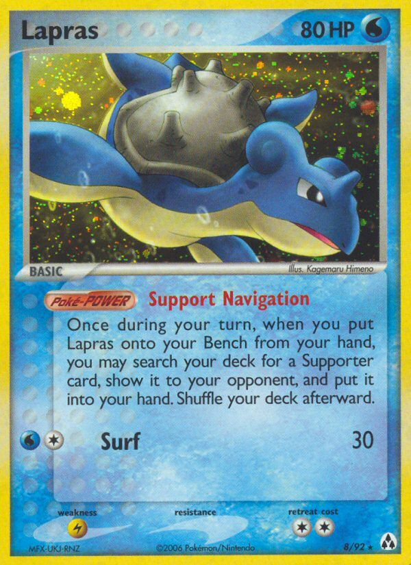Lapras (8/92) [EX: Legend Maker] | Good Games Cannington