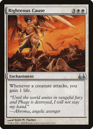 Righteous Cause [Duel Decks: Divine vs. Demonic] | Good Games Cannington