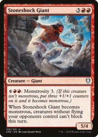 Stoneshock Giant [Commander Anthology Volume II] | Good Games Cannington