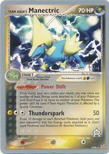 Team Aqua's Manectric (4/95) (Blaziken Tech - Chris Fulop) [World Championships 2004] | Good Games Cannington