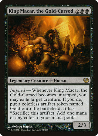 King Macar, the Gold-Cursed [Journey into Nyx] | Good Games Cannington