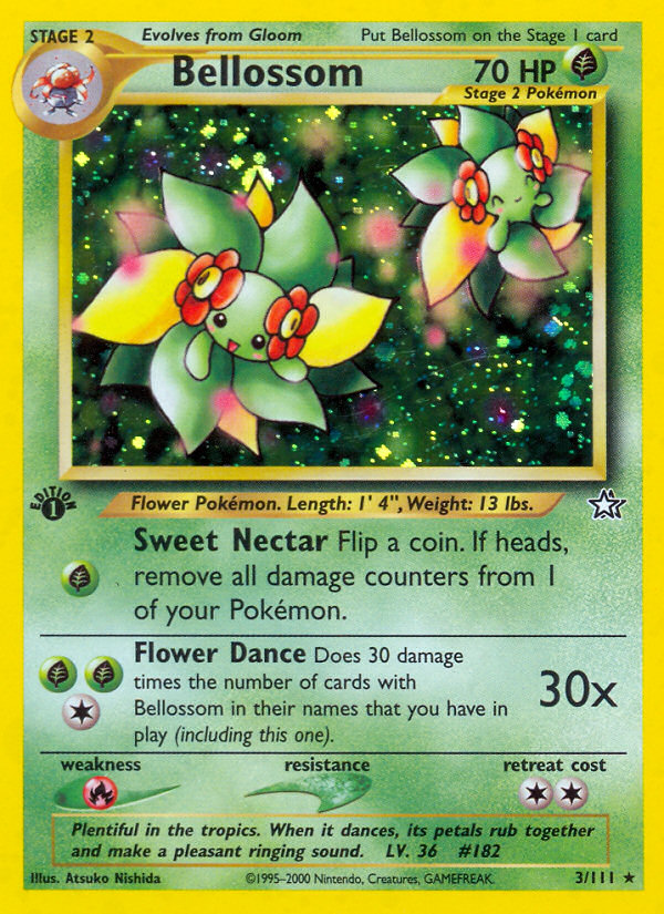 Bellossom (3/111) [Neo Genesis 1st Edition] | Good Games Cannington