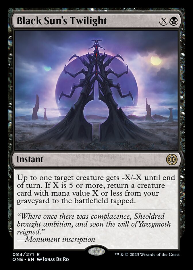 Black Sun's Twilight [Phyrexia: All Will Be One] | Good Games Cannington