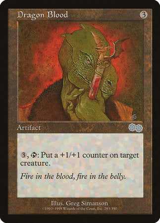 Dragon Blood [Urza's Saga] | Good Games Cannington