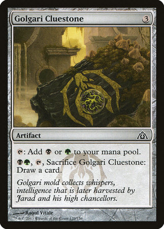 Golgari Cluestone [Dragon's Maze] | Good Games Cannington