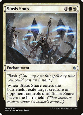 Stasis Snare [Battle for Zendikar] | Good Games Cannington