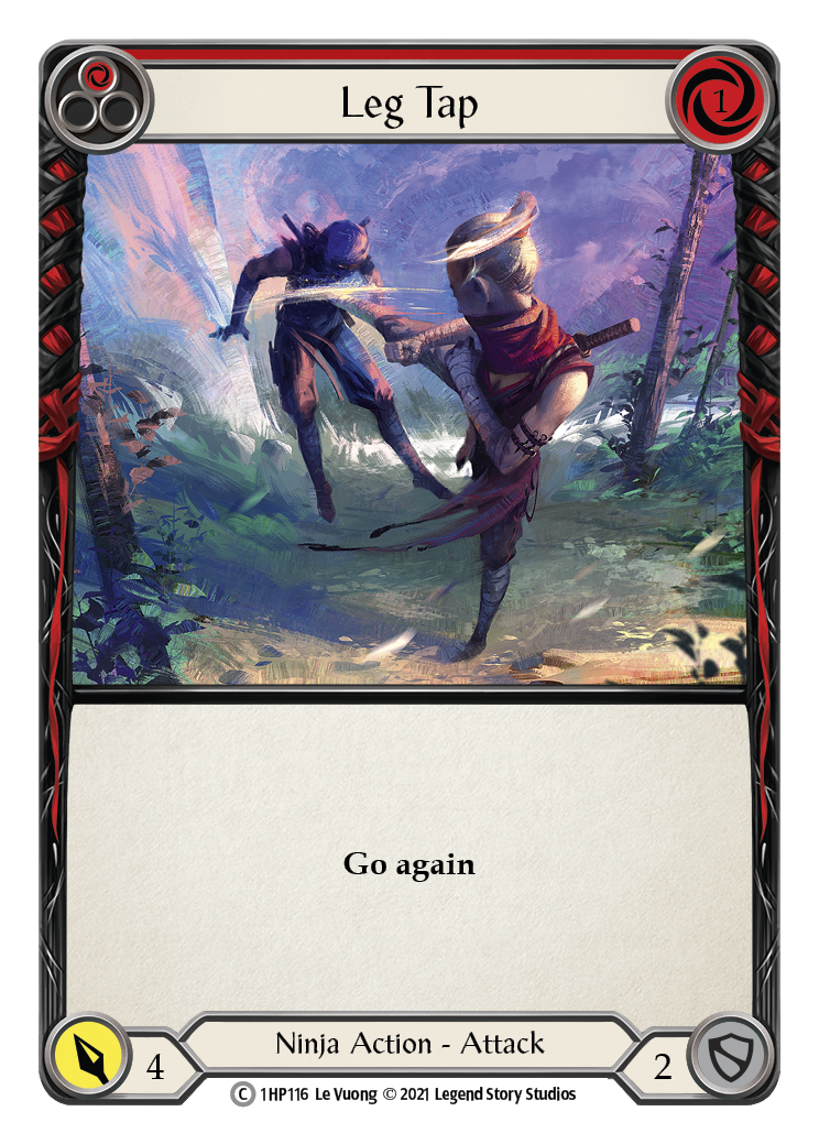 Leg Tap (Red) [1HP116] | Good Games Cannington