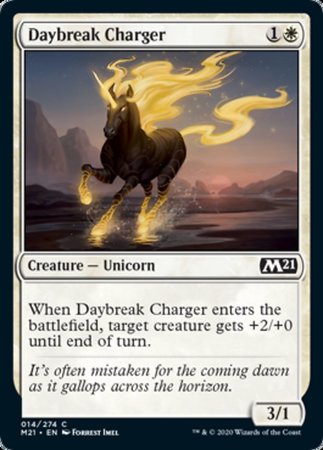 Daybreak Charger [Core Set 2021] | Good Games Cannington