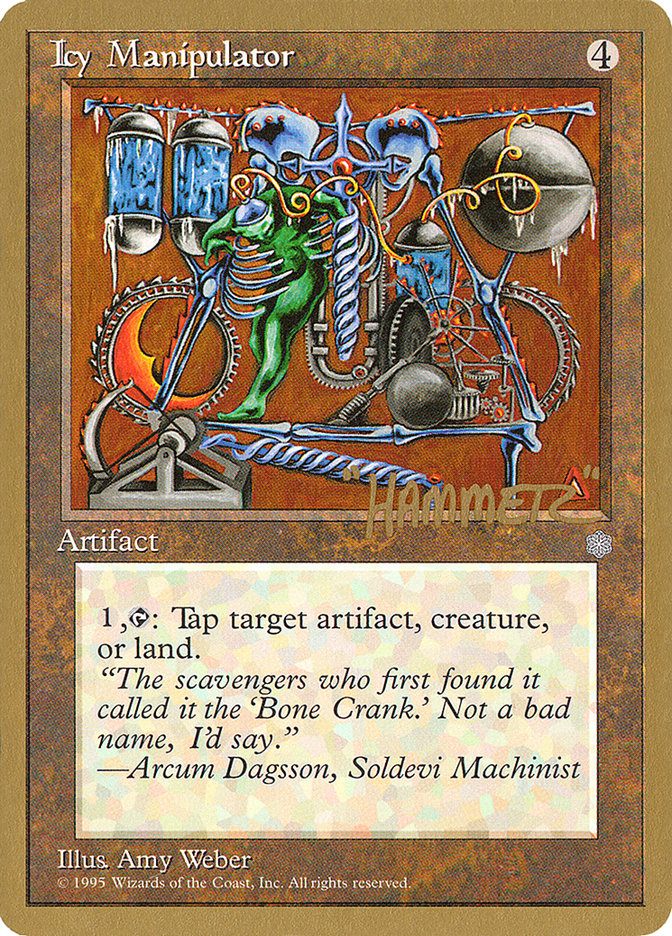 Icy Manipulator (Shawn "Hammer" Regnier) [Pro Tour Collector Set] | Good Games Cannington