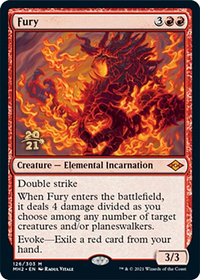 Fury [Modern Horizons 2 Prerelease Promos] | Good Games Cannington