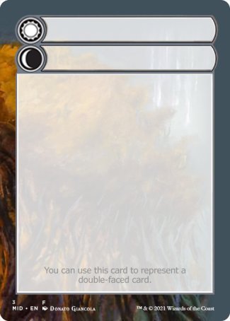 Helper Card (3/9) [Innistrad: Midnight Hunt Tokens] | Good Games Cannington