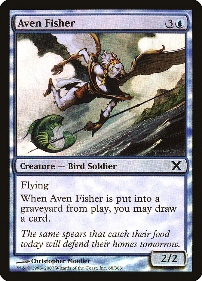 Aven Fisher (Premium Foil) [Tenth Edition] | Good Games Cannington