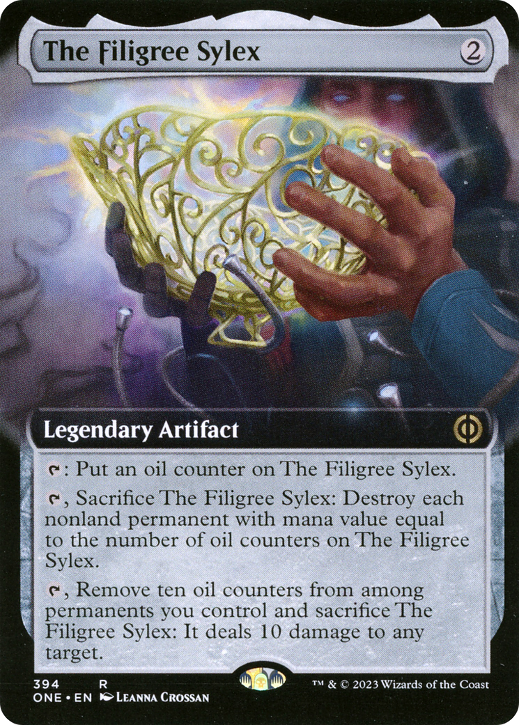 The Filigree Sylex (Extended Art) [Phyrexia: All Will Be One] | Good Games Cannington