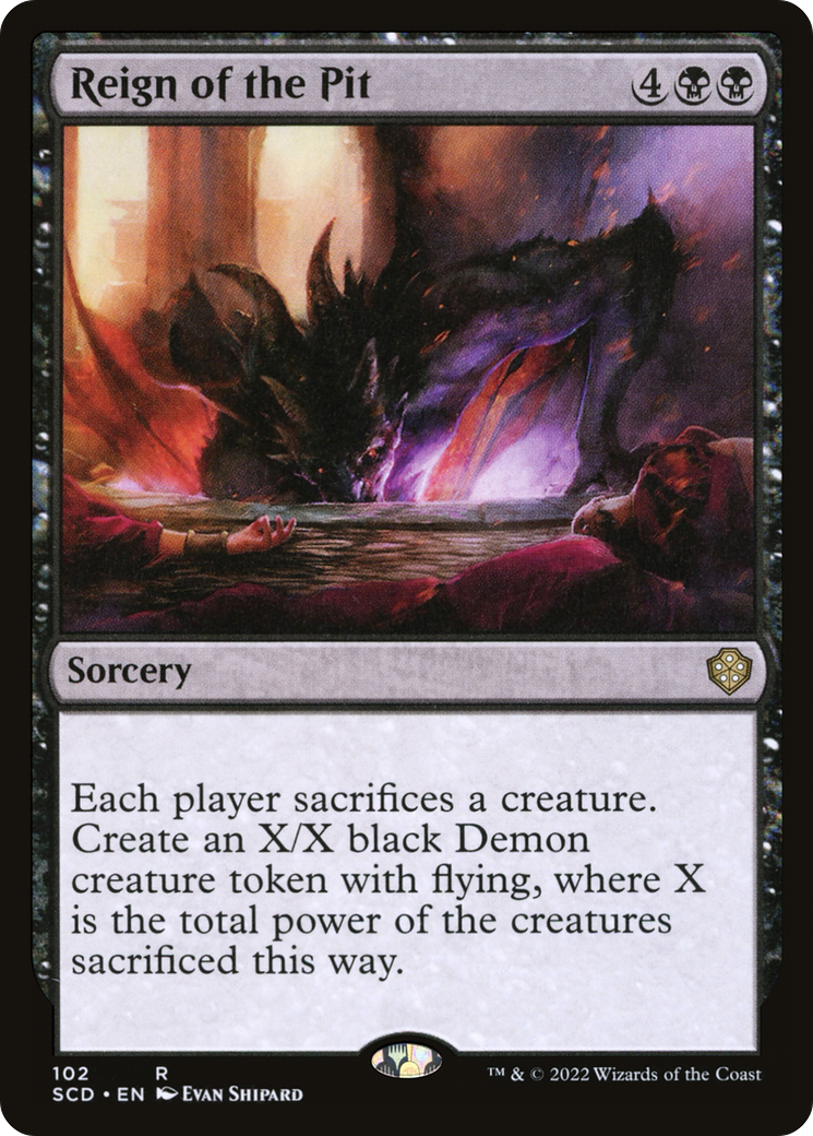 Reign of the Pit [Starter Commander Decks] | Good Games Cannington