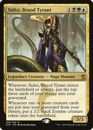 Sidisi, Brood Tyrant [Khans of Tarkir] | Good Games Cannington