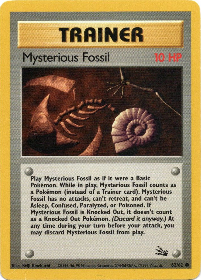Mysterious Fossil (62/62) [Fossil Unlimited] | Good Games Cannington