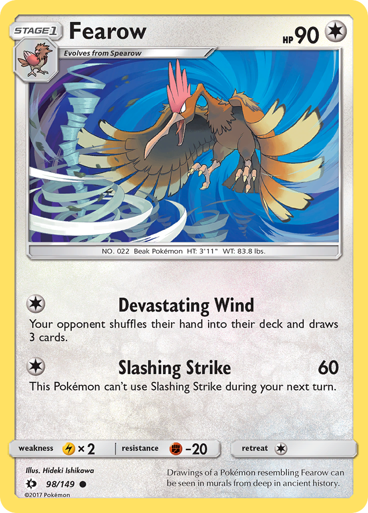 Fearow (98/149) [Sun & Moon: Base Set] | Good Games Cannington