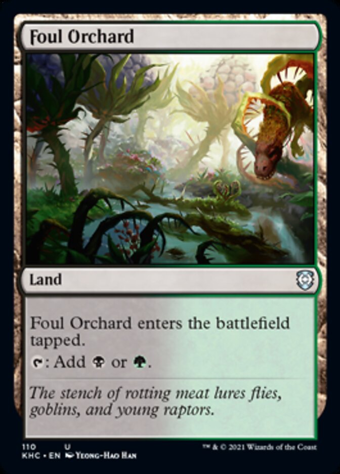 Foul Orchard [Kaldheim Commander] | Good Games Cannington