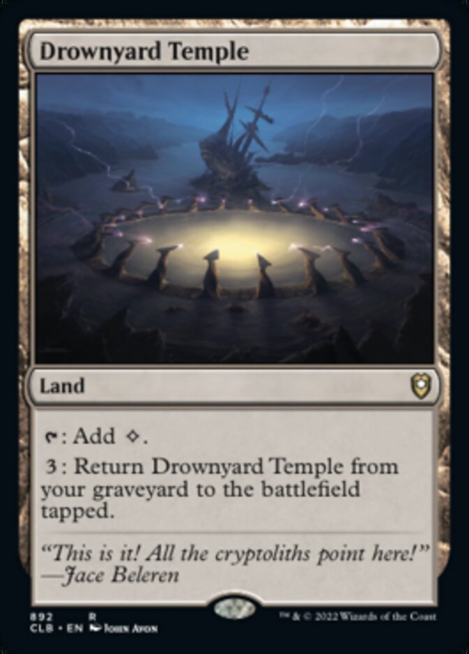Drownyard Temple [Commander Legends: Battle for Baldur's Gate] | Good Games Cannington