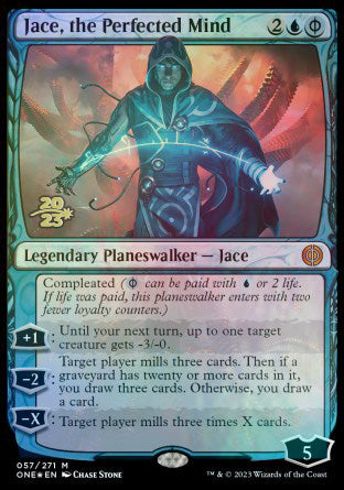 Jace, the Perfected Mind [Phyrexia: All Will Be One Prerelease Promos] | Good Games Cannington