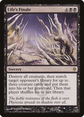 Life's Finale [New Phyrexia] | Good Games Cannington