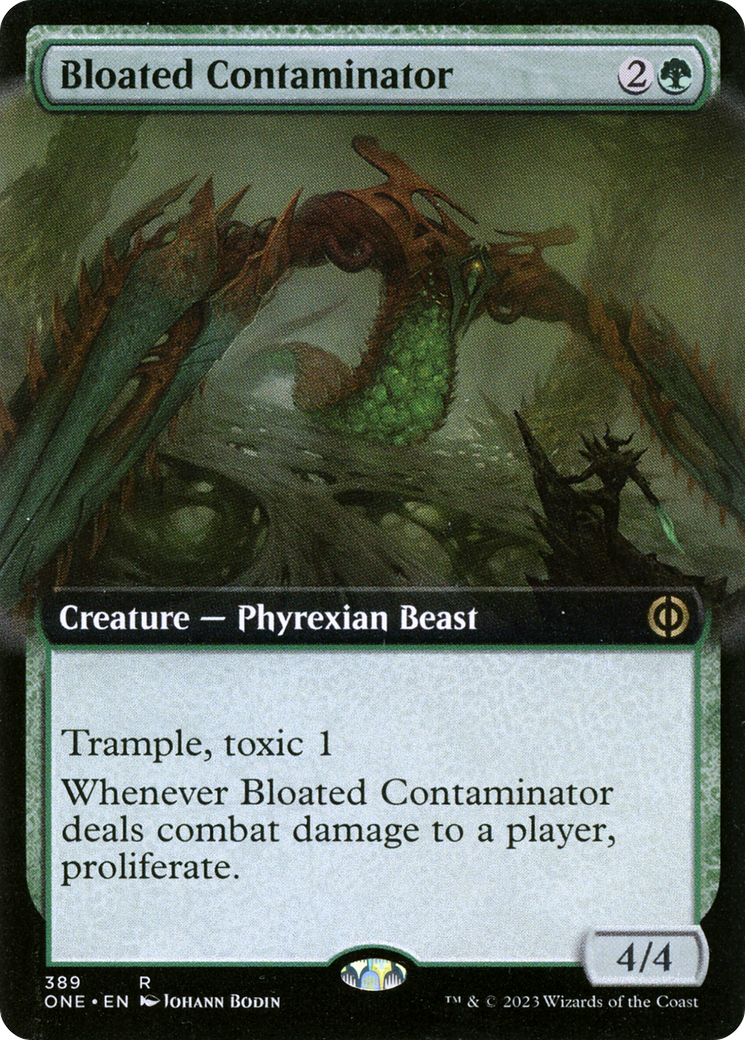 Bloated Contaminator (Extended Art) [Phyrexia: All Will Be One] | Good Games Cannington