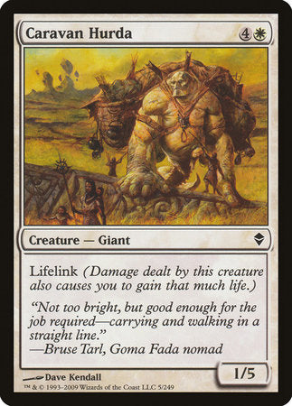 Caravan Hurda [Zendikar] | Good Games Cannington