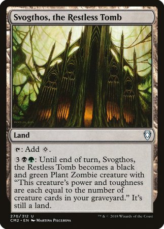 Svogthos, the Restless Tomb [Commander Anthology Volume II] | Good Games Cannington