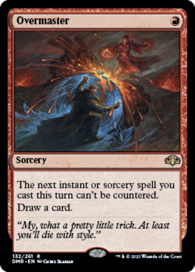 Overmaster [Dominaria Remastered] | Good Games Cannington