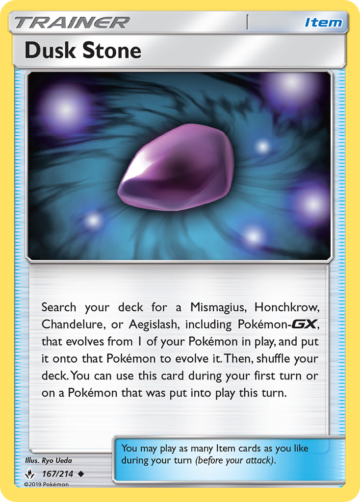Dusk Stone (167/214) [Sun & Moon: Unbroken Bonds] | Good Games Cannington