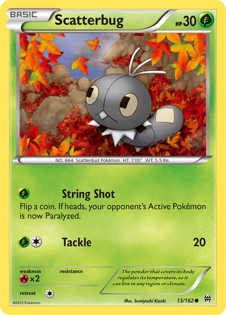 Scatterbug (13/162) [XY: BREAKthrough] | Good Games Cannington