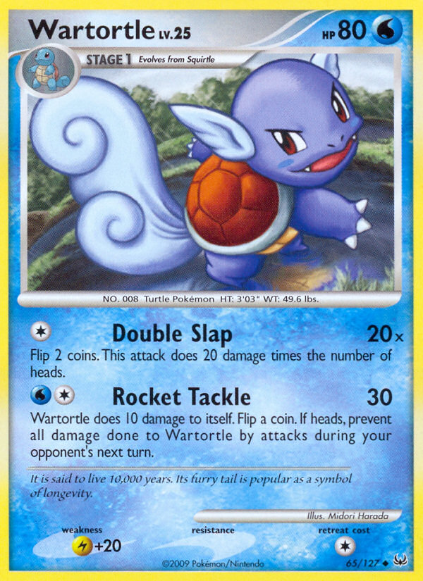 Wartortle (65/127) [Platinum: Base Set] | Good Games Cannington