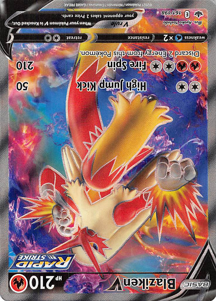 Blaziken V (161/198) [Sword & Shield: Chilling Reign] | Good Games Cannington