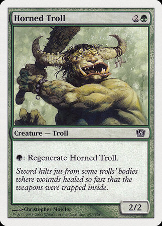 Horned Troll [Eighth Edition] | Good Games Cannington